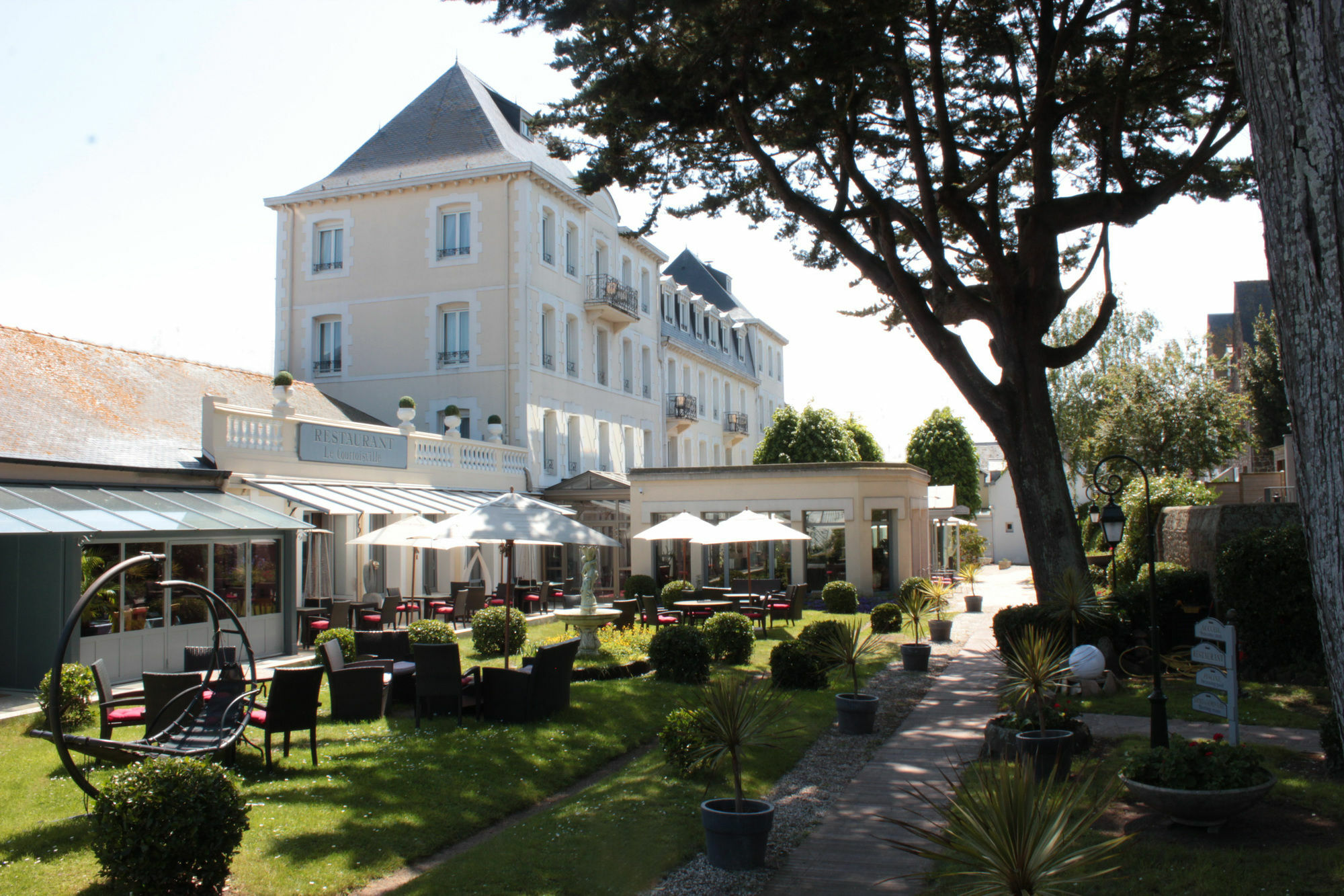 Grand Hotel De Courtoisville - Piscine & Spa, The Originals Relais Saint-Malo Buitenkant foto
